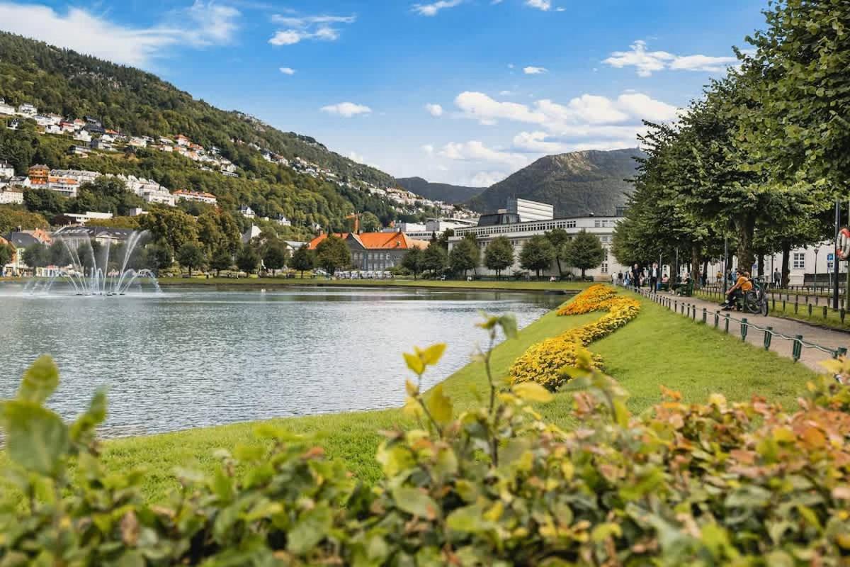 Dinbnb Homes I #1 Bnb In Bergen I Jacuzzi & Parking & Location Экстерьер фото